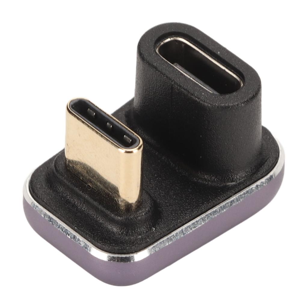 Type C Adapter USB4.0 HD 8K 40Gbps PD240W Fast Charging Aluminum Shell Portable Type C To Type C