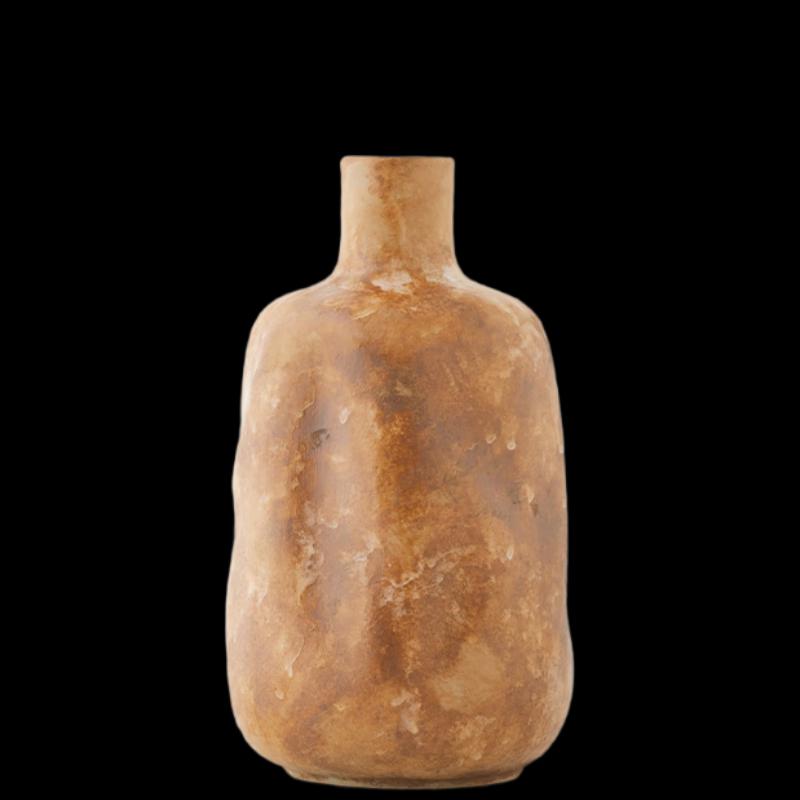 Brown Droplet Ceramic Decorative Vase