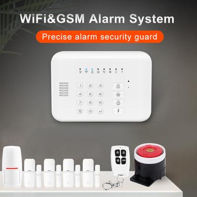 Security Alarm System Kit Auto Dial GSM+WiFi Home Security Wireless Alarm System GSM Home Security