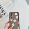 Retro Daisy Flowers Silicone Phone Case For Iphone17 16pro 15pro 14 13 12 11 12pro 13pro Max 14plus Anti Fall Protective Cover