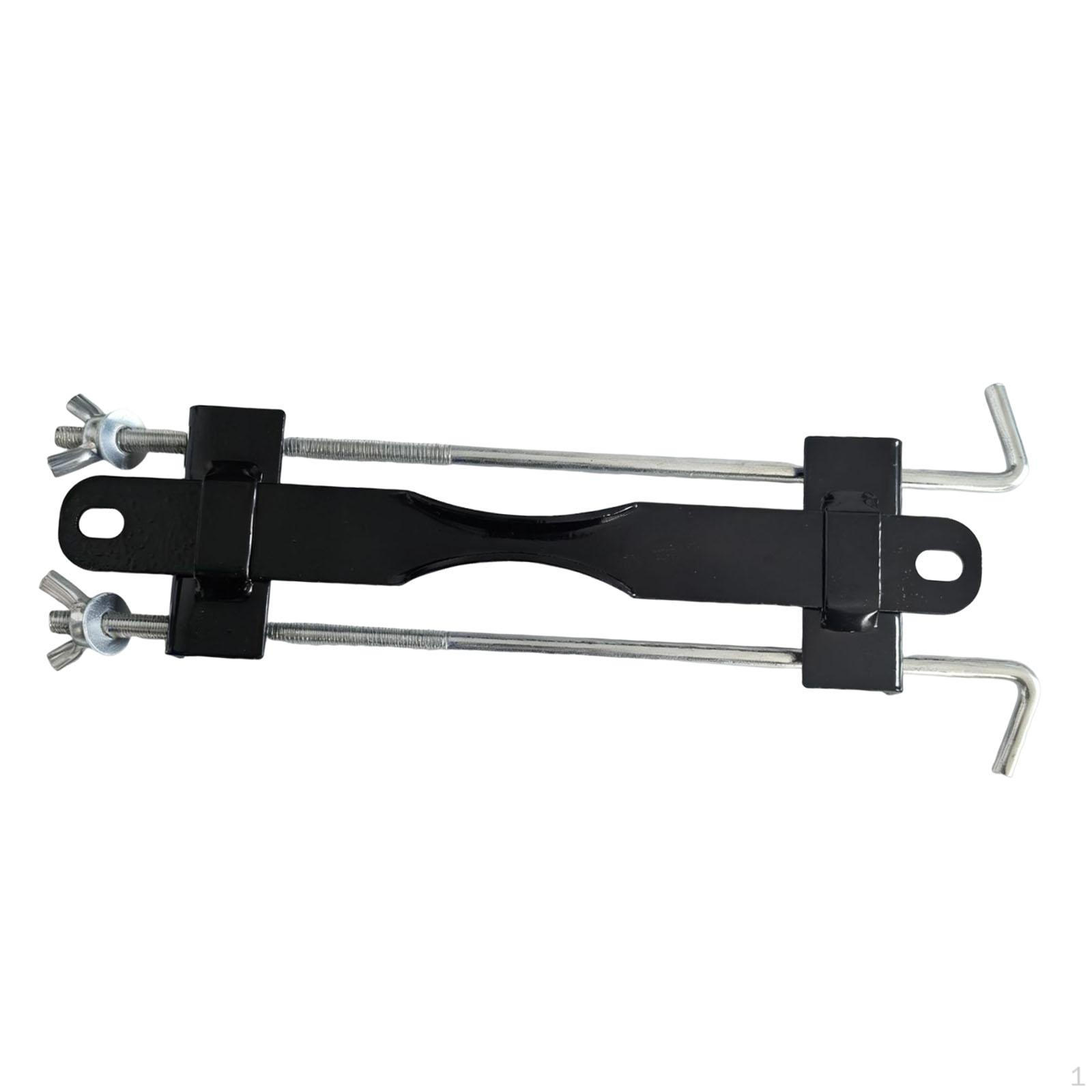 

Car Battery Hold Down Fixed Holder Easy Installation Tray Iron Adjustable Accessories Heavy