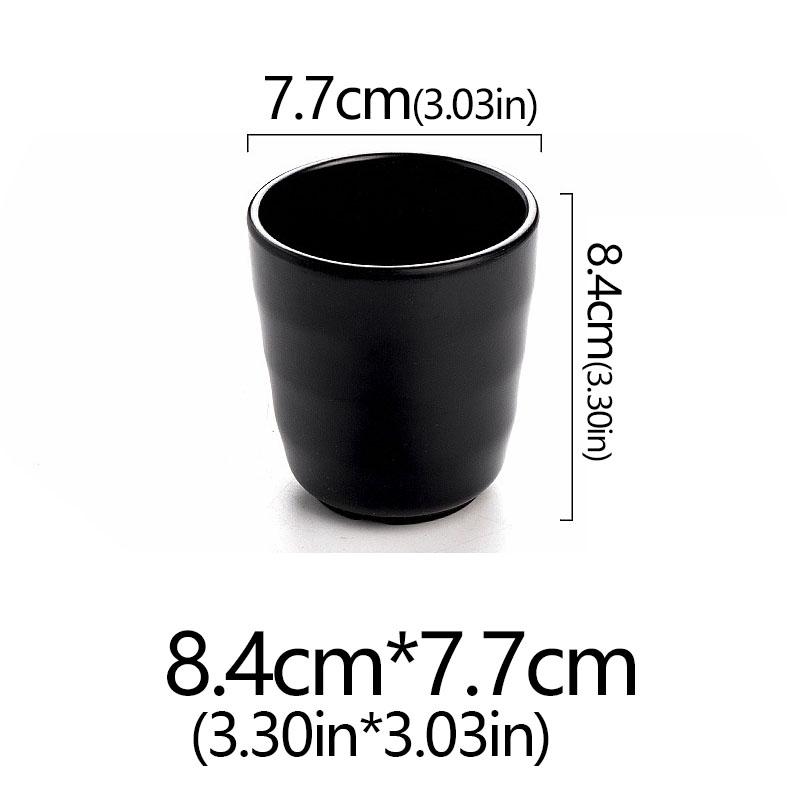 Frosted Melamine Ramen Bowl Imitation Porcelain Large Noodle High Temperature Resistance Bowl Salad Soup Bowl Fast FoodTableware