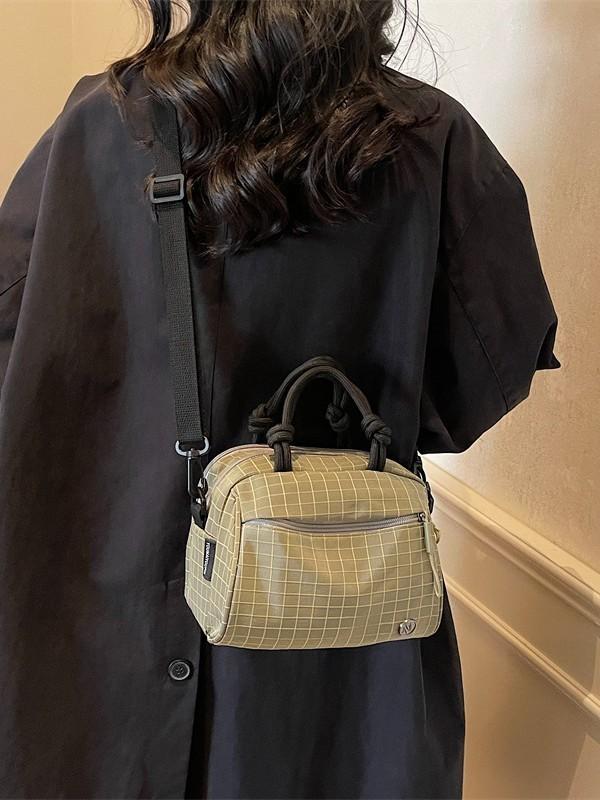 D Pattern Nylon Crossbody Bag For Casual Daily Use Women