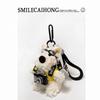 Original Cute Camera West Highland Cartoon Puppy Plush Pendant Bag Pendant Doll Keychain Creative Gift