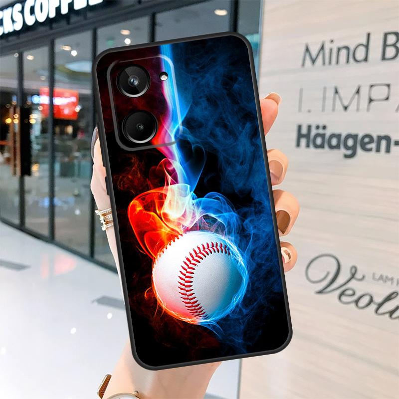 

Baseball Case For Realme 15 Pro 14 13 11 12 Pro Plus GT7 GT6 C55 C51 C53 C35 C33 C61 C65 C67 C71 C75 Realme C71 4G