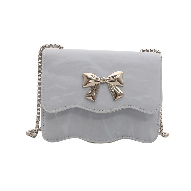 Small bag 2025 new butterfly beautiful hand bag casual personality trend niche small square bag chain messenger bag