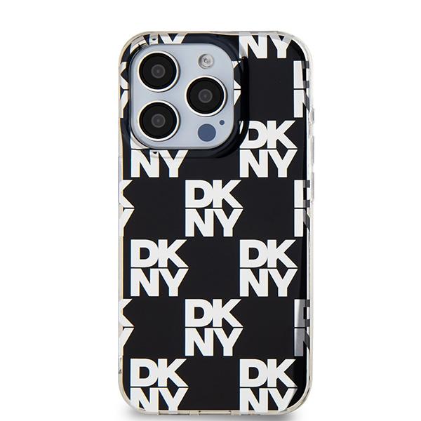 Dkny Dkhcp15Lhdlcek Iphone 15 Pro6.1 Czarny/Black Hardcase Iml Checkered Mono Pattern