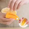 1/5/10pcs Orange Lemon Peeler Creative Cutter, Orange Peeler Tool With Folding Handle, Fruit Peeler, Vegetable Fruit Tools