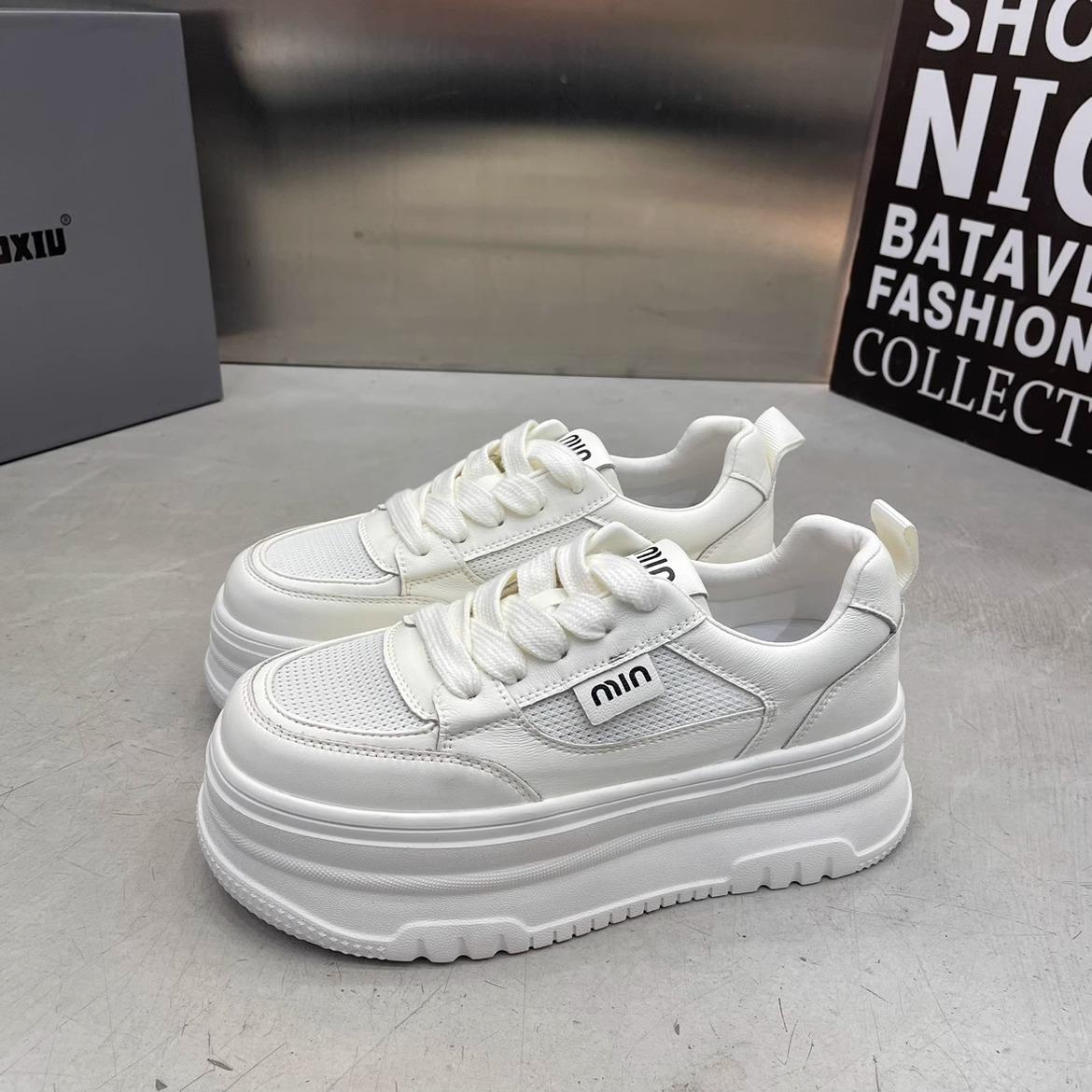 

Туфли Gu Yunshu с толстой подошвой и сетчатым рисунком в виде головы куклы, белые туфли ins tide street shooting 2024, летние повседневные универсальные туфли для скейтбординга 34