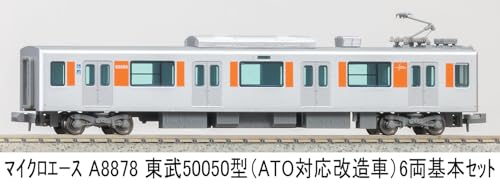Micro Ace N Gauge Tobu 50050 Series (ATO-compatible modified car) 6-car basic set Railway model train A8878