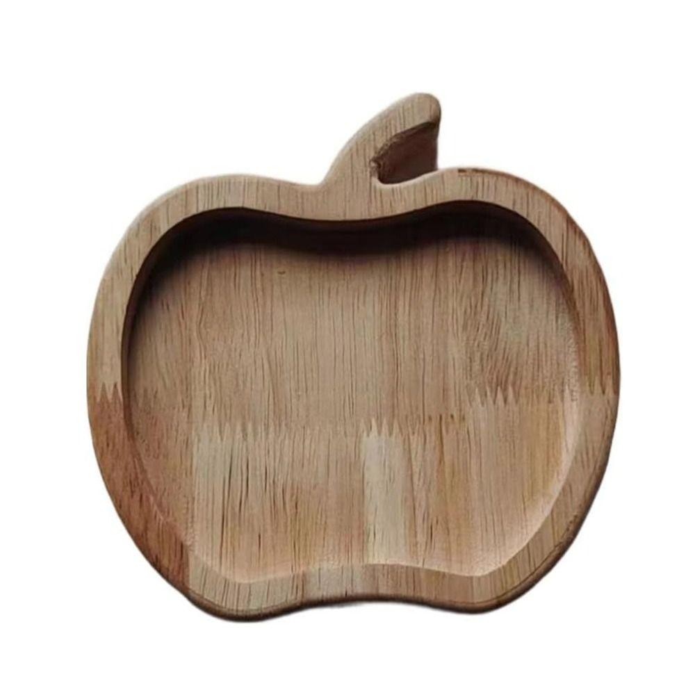 Cartoon Wooden Squirrel Snack Tray Large Capacity Pear Fruit Storage Tray Funny Kitchen Cheese Platter Board