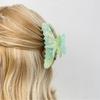 Elegante Seestern-Thema Haarspange mit Strasssteinen verziert, Premium-Acryl-Haaraccessoire, Haarnadel mit großer Kapazität