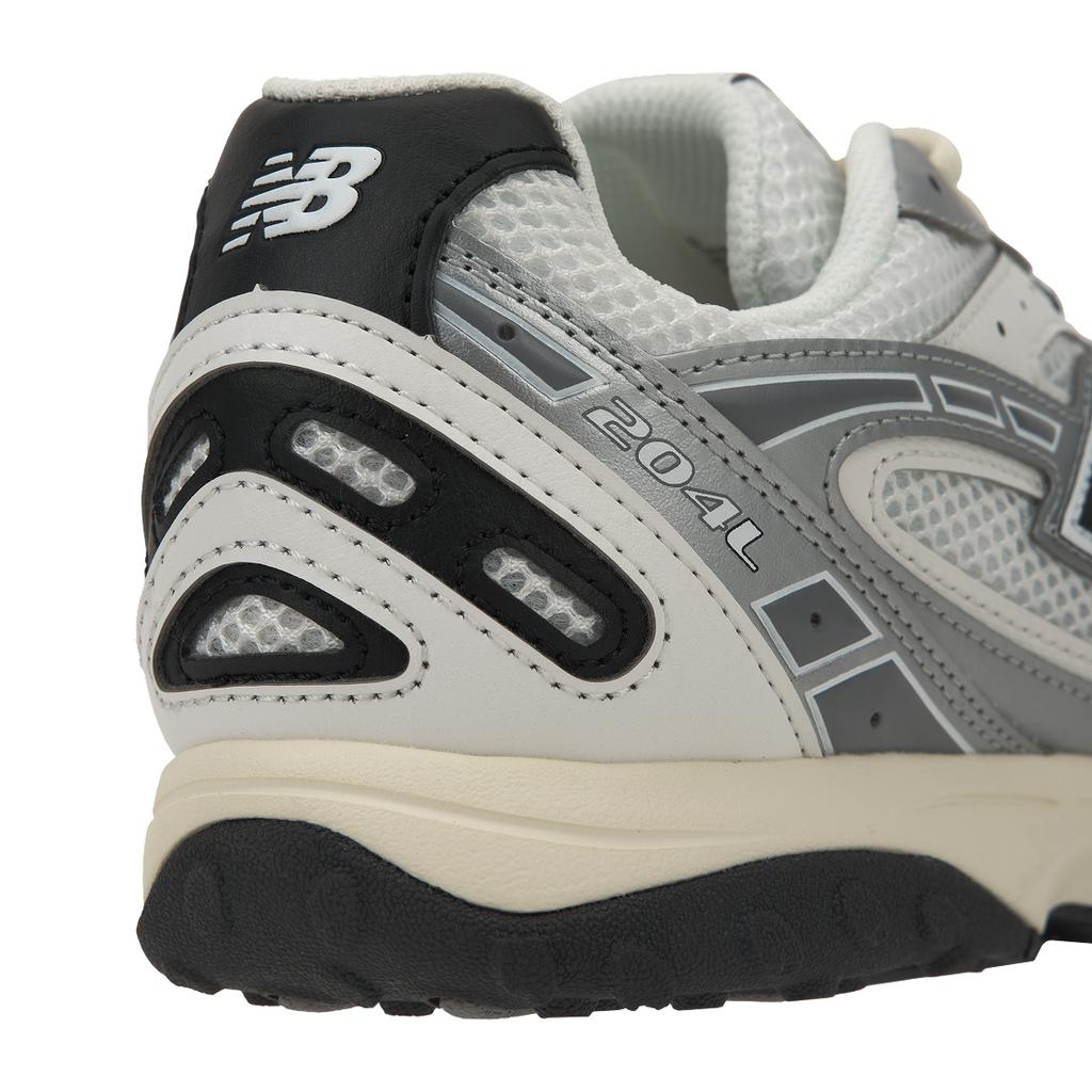New Balance 204L Argento Metallizzato Nero Sneakers Unisex Bianco U204LSWD