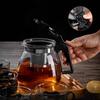 1000/2000ML Heat Resistant Glass Teapot Heated Container Tea Pot Good Clear Large Capacity Kettle with Filter Baskets