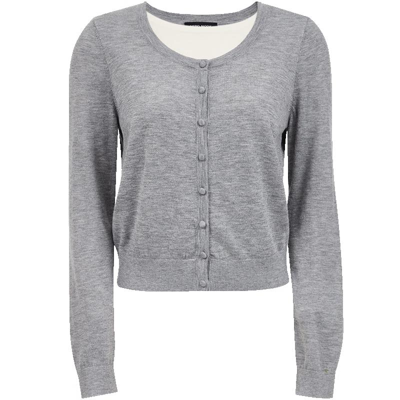 VEROMODA Women s Merino Wool Silk Blend Cardigan M