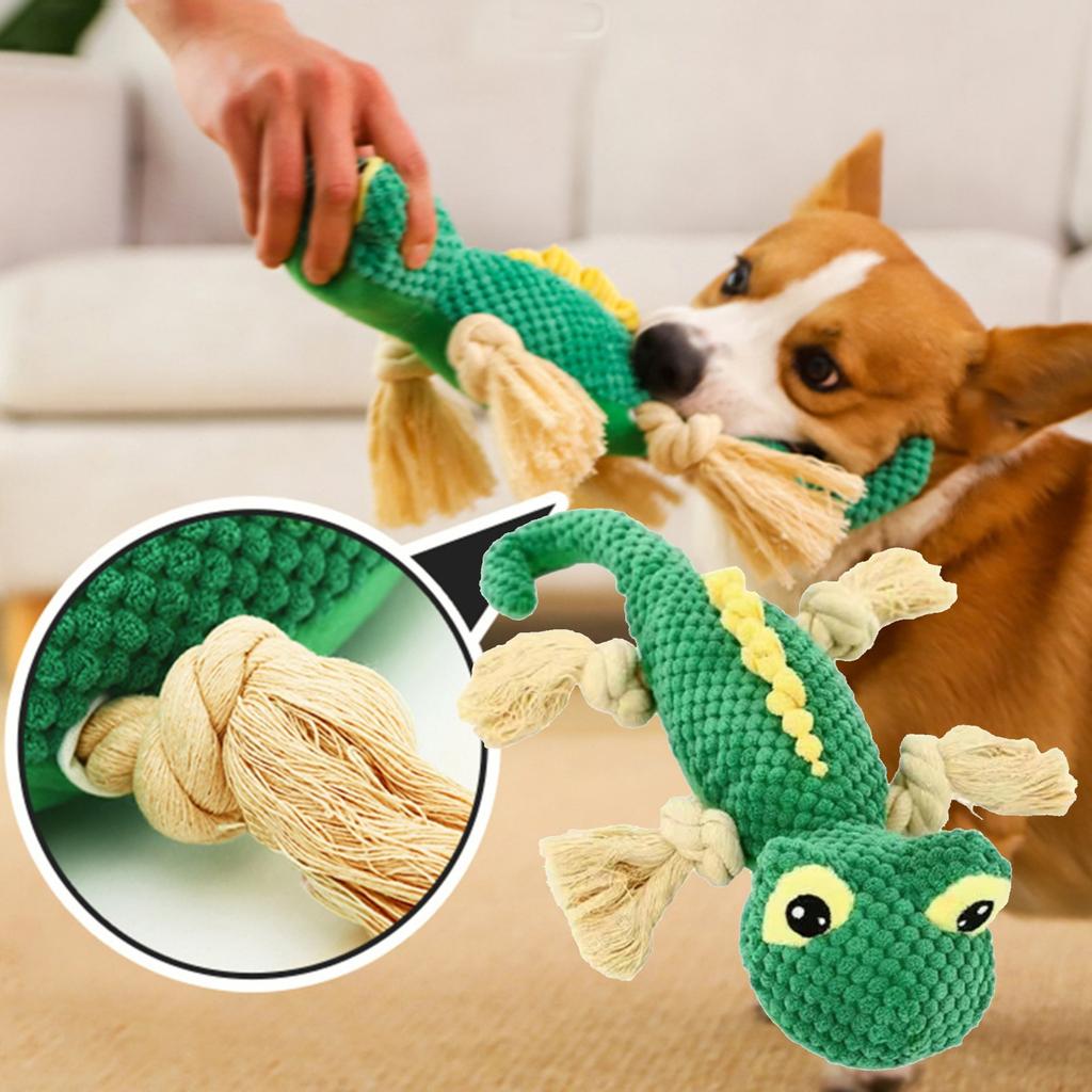 Pet Toy Lizard Shape Resistant To Tearing And Biting, Barking