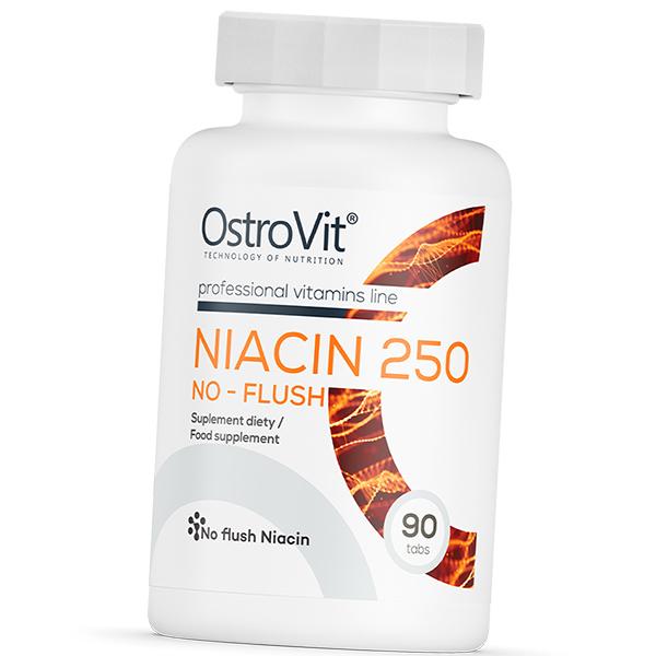 

Niacin in tablets, Niacin 250 No-Flush, Ostrovit 90 tabs (36250119) 90tab