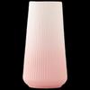 Gradient Pink Waterdrop Ceramic Vase