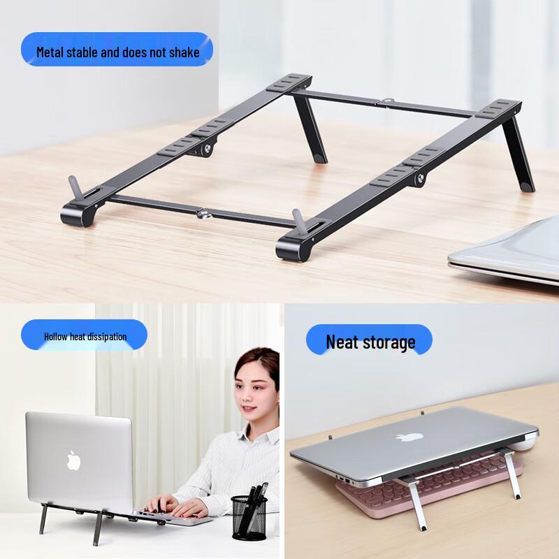 Oatsbasf Magic Wand Foldable Metal Stand for Tablets, Laptops & Phones