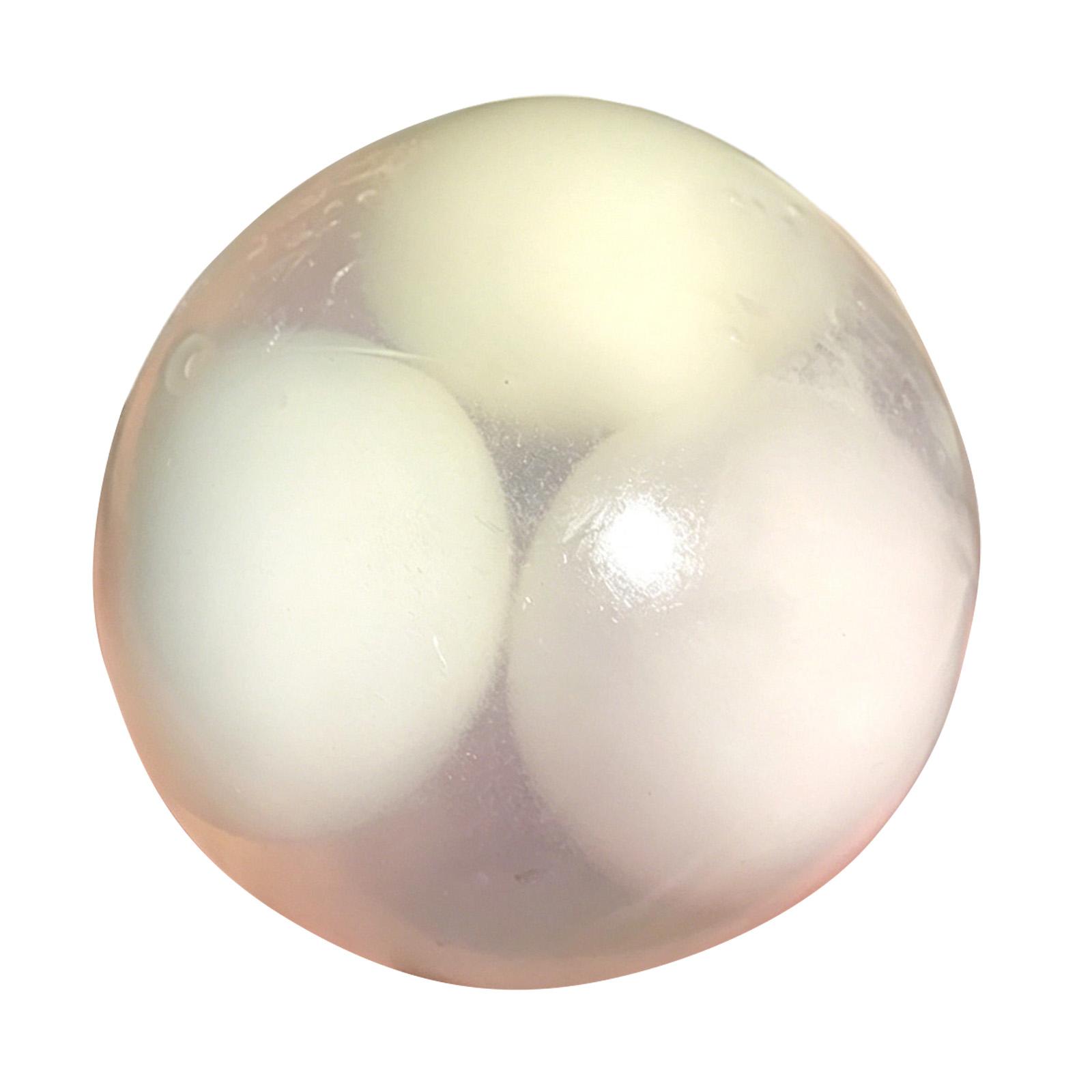

Sensory Stress Ball 20ml Transparent Soft Toy for Hand Exercise and Relaxation for Home Office School Use One Size