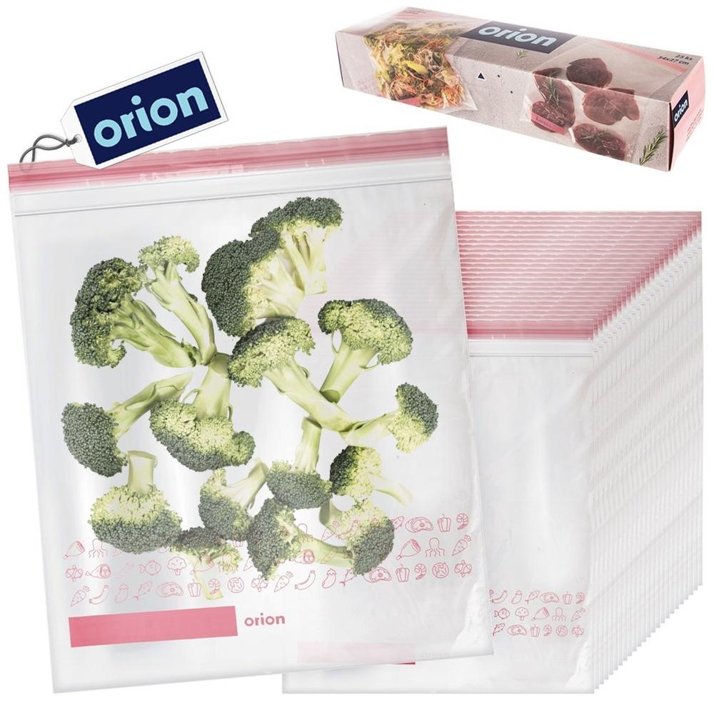 Ziplock food bags 34x27 cm 25 pcs.