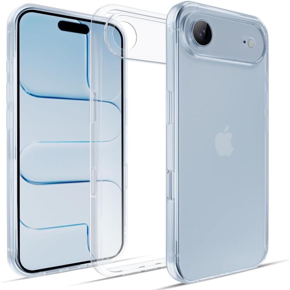Phone Case Silicone Gel Protective Slim Bumper Soft Phone Cover - Crystal Clear Transparent