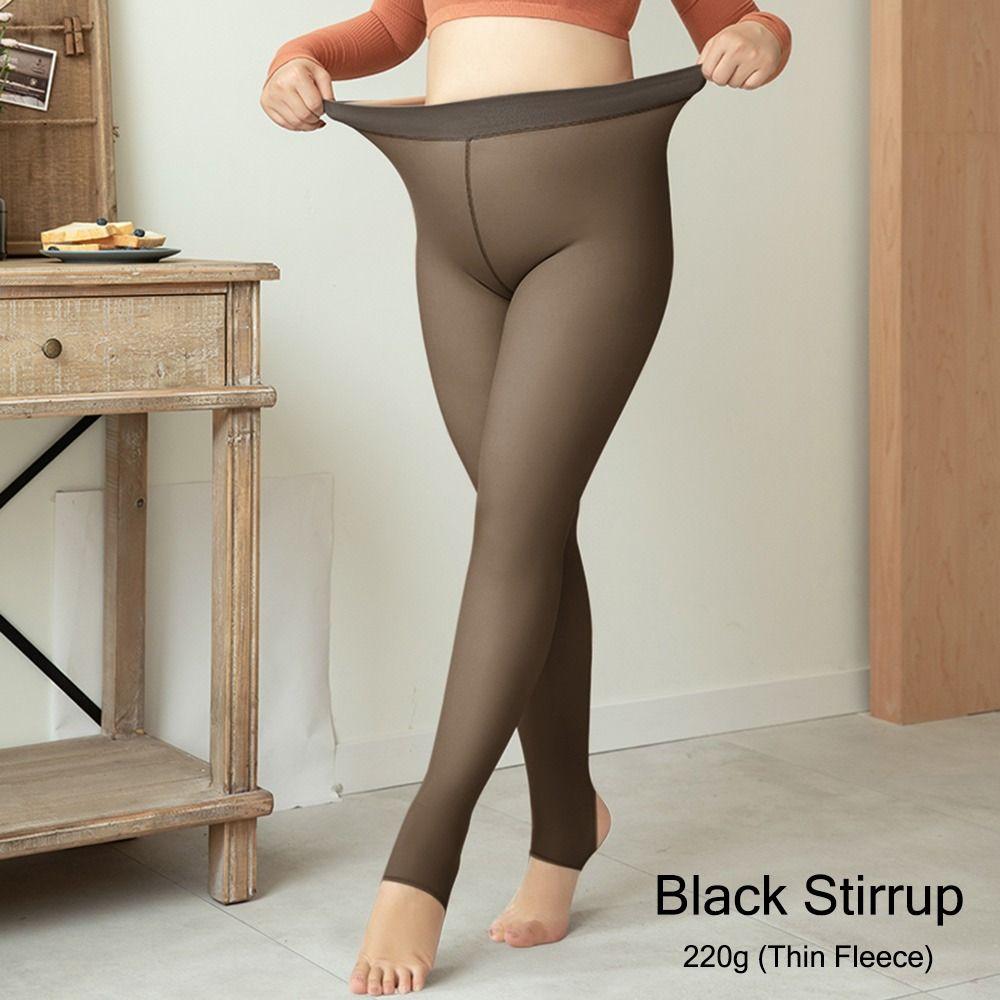 Thermal Pantyhose Tights Plus Size Women's Winter Tights Tights Stockings Warm Fleece Pantyhose