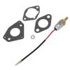 Carburetor Fuel Solenoid Replacement 24 757 45 S with Gaskets For Kohler Command and Courage Engines