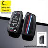 Dongfeng Peugeot Key Case for Models 207, 301, 308, 408, 508, and 3008 with Logo.
