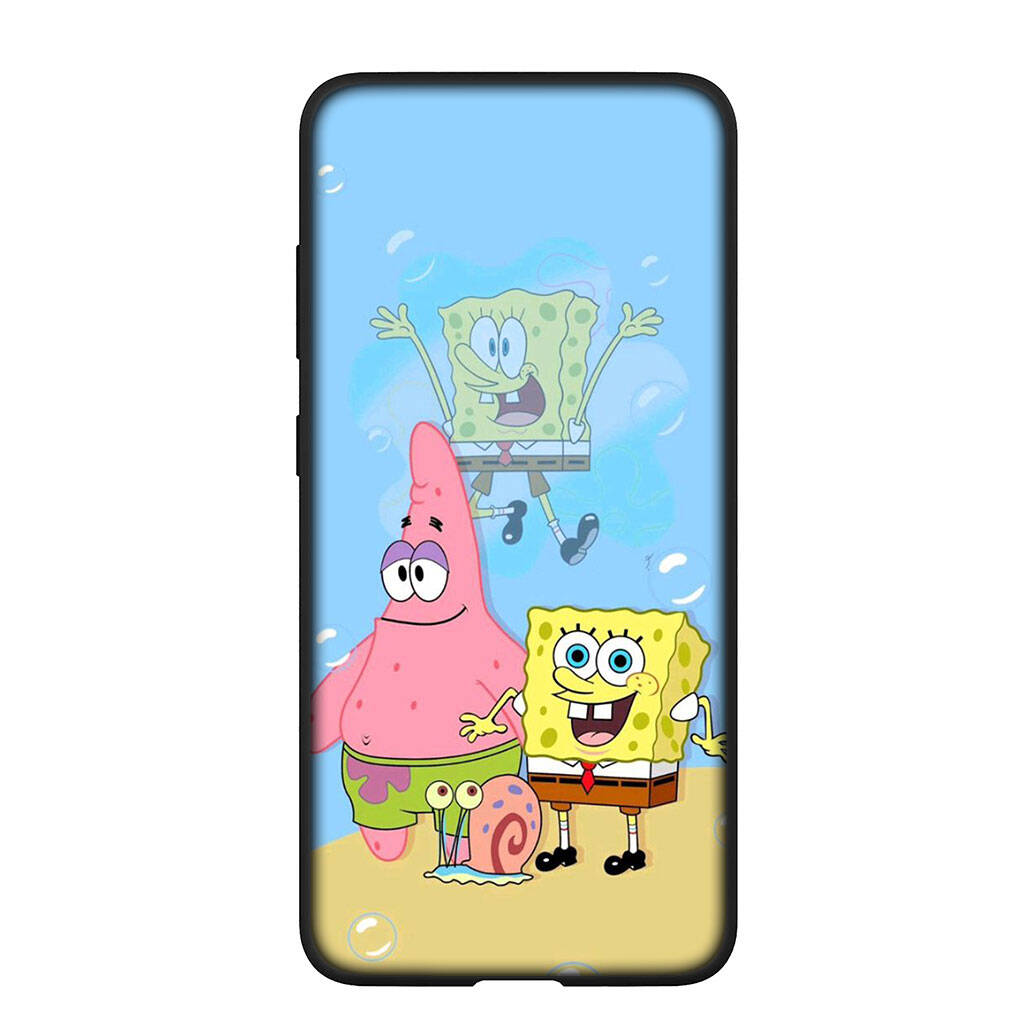 Phone Case for iPhone 17 16 15 Plus Huawei P30 P20 Lite Redmi Note 14 12 11 13 Pro Max OPPO A60 A80 A40 A18 A38 Comics S-SpongeBobs SquarePants Cover