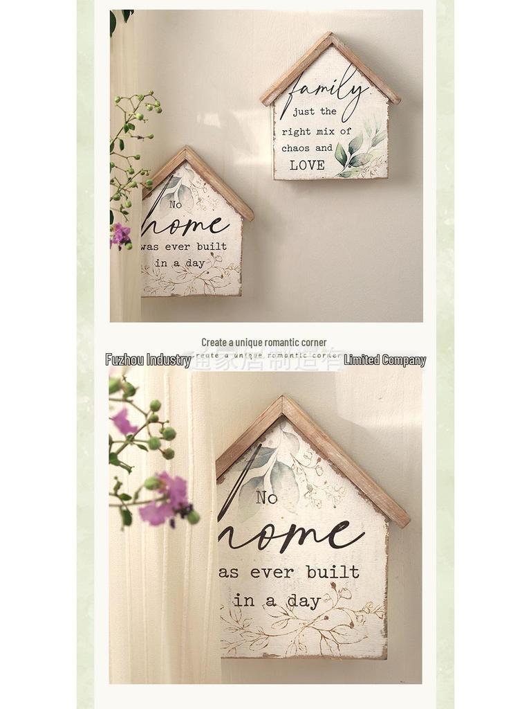 Wooden Ornament Decorative Wall Hanging for Entrances, Balconies, and Homes.