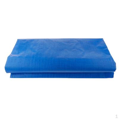 Blue Camping Cover Waterproof Tarpaulin Tarp Ground Sheet,