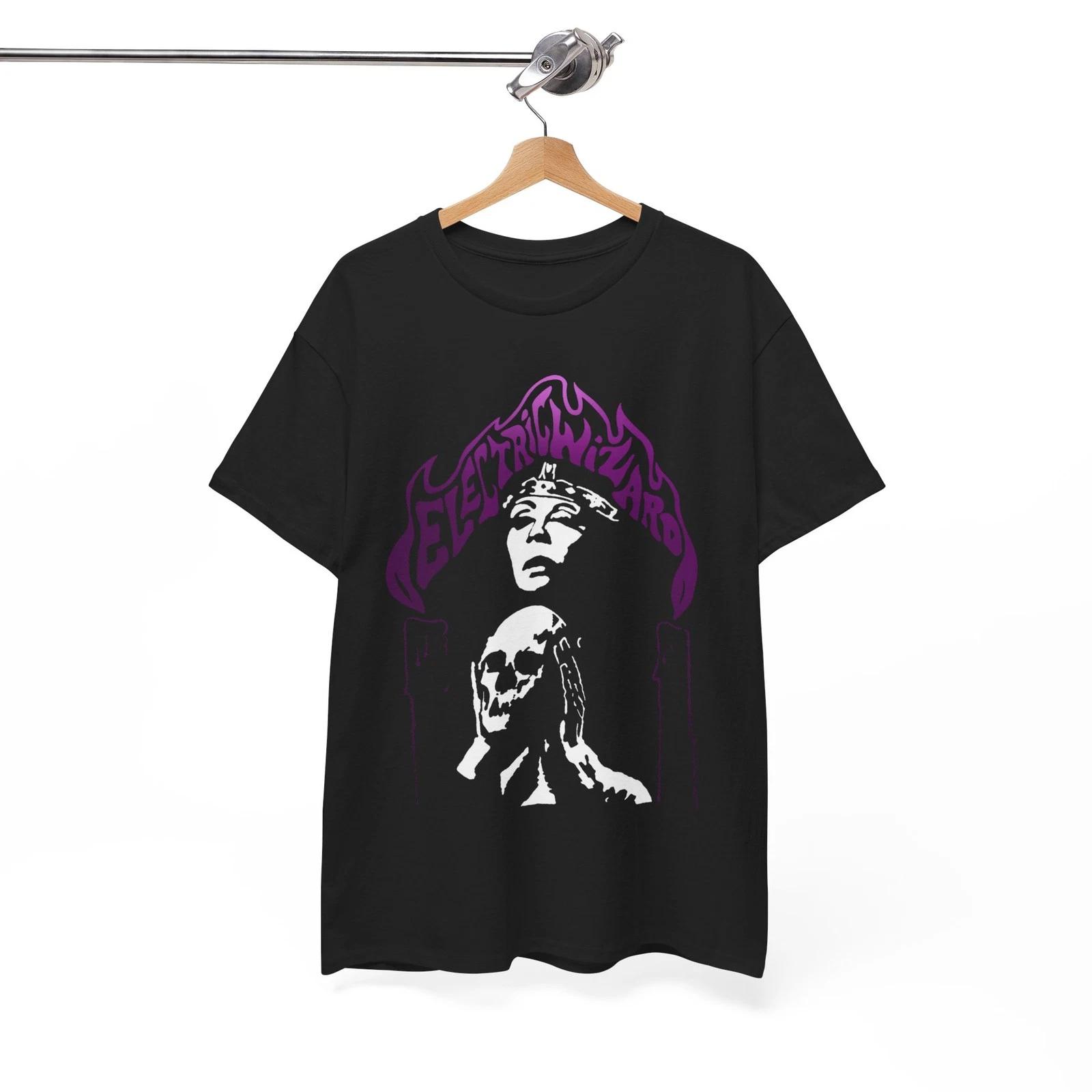 Футболка Electric Wizard, Дум-метал Стоунер-рок Черная, Дум-метал, Унисекс XXXL