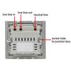 3X Hotel Power Switch Delayed Power Off Energy-Saving Induction Card Three-Wire Induction 40A Low Frequency 220V