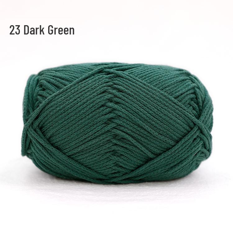 Xue Feier Suxin 2mm Round Hollow Pure Cotton Crochet Yarn for DIY Knitting