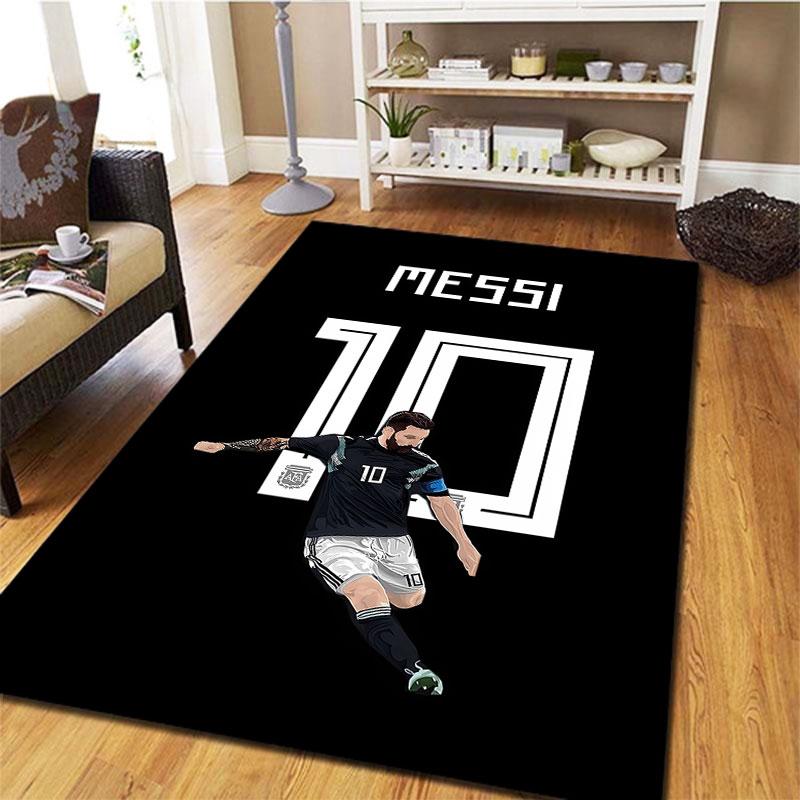 Messi Carpet Rug for Living Room Bedroom Home Sofa Decoration,Kids play Non-slip Floor Mat