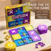Kind Tic Tac Toe Bordspellen Tafel Speelgoed Logisch Denken Uitdaging Hersenkrakers Ouder-Kind Interactief Strategie Speelgoed Kerstcadeau