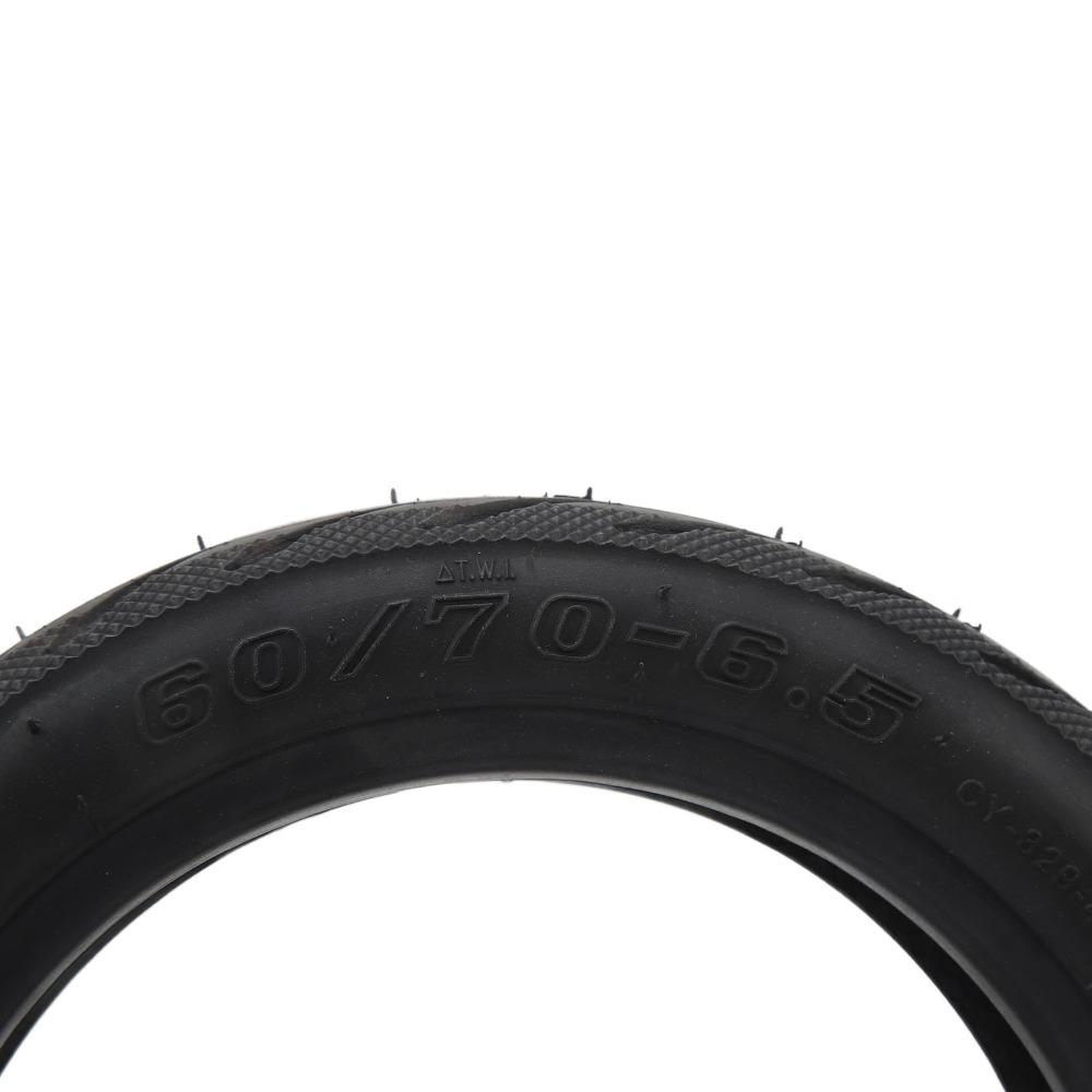 10 Inch Electric Scooter Tire 60/70-6.5 Tubeless Tire Durable Vacuum Tire  Replacement Parts