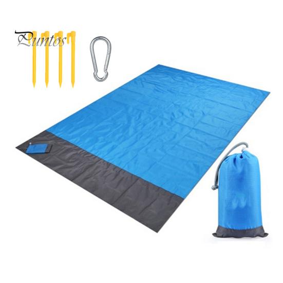 

Пляжное одеяло, пескозащитный большой коврик для пикника, складной дизайн, многоразовый водонепроницаемый очень большой пляжный коврик L