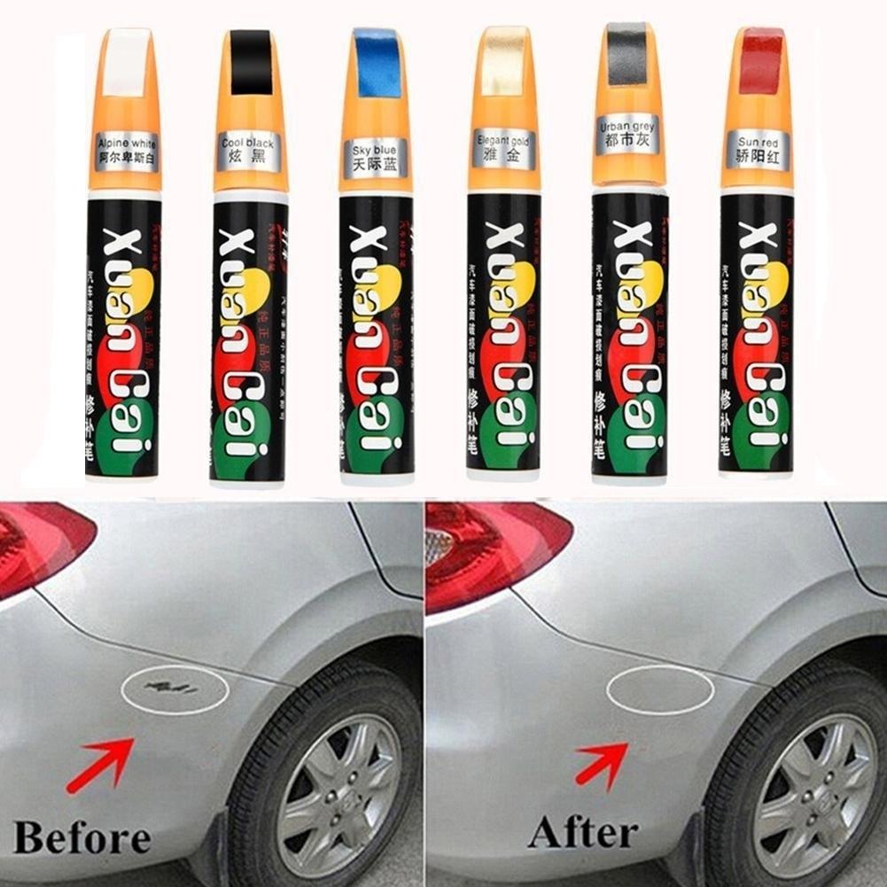 Buy 6 Colors 12ml Professional Car Paint Repair Pen Waterproof Fix It