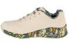 Skechers Uno - Majestic Garden, Womens Beige Sneakers