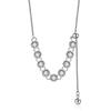 Inspired Ins Unique Titanium Steel Necklace With Dazzling Zircon Detail For Womens Fashion