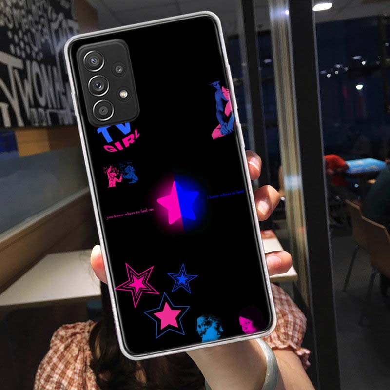 TV Girl Album Phone Case for Samsung A54 A57 A37 A17 A14 A15 A12 A24 A34 A55 A35 A25 A52S A07 A05S A04S A22 A32 A72 Galaxy Note