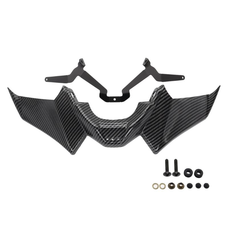 Replacement Fairing Aerodynamic Wing Deflector Fairing Panel Motorcycle Sport Downforce Naked Front Spoilers