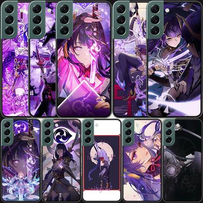 Genshin Impact Raiden Shogun Coque de téléphone chaude pour Samsung A02 A03 A03S A04 A04S Galaxy A55 A35 A25 A15 S10 Lite A9 A8 A7 A6 Plus A