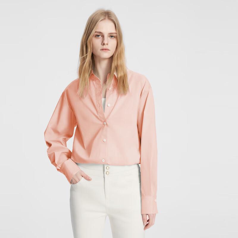ELLASSAY Women s Striped Faux Two-Piece Shirt S