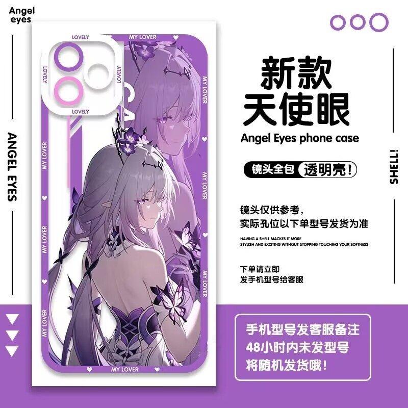 

Чехол Honkai Star Rail Castorice для Samsung Galaxy S25 S24 S23 Ultra S22 S21 S20 Plus S23 S24 FE A56 A36 A26 Note 20 Ultra Samsung S23