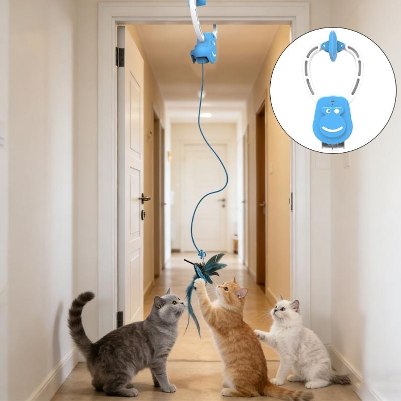 Interactives Hanging Electric with Automatic Motion and Moving Bird Kittens and Adult