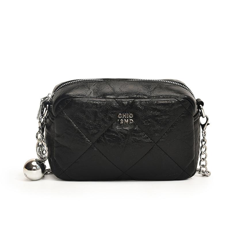Ielgy High-End Fashionable Rhombus Small Square Bag Chain Shoulder Cross-Body Female Bag