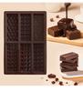 6-hole Silicone Chocolate Mold Reusable Non-Stick Protein Candy&Biscuit Baking Tools DIY Cake Decorating Mold Candy Making Tools